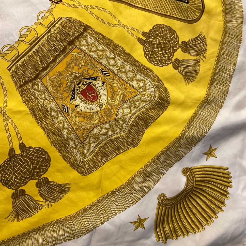 Hermes Poste et Cavalerie by J. Metz Silk Scarf - Picture 2 of 10